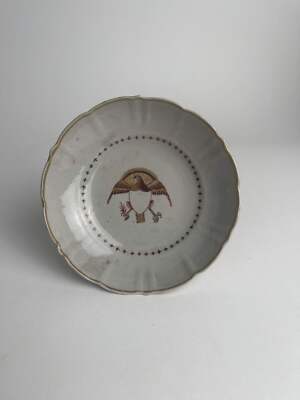 18th / Early 19th c. Chinese Export Eagle Saucer