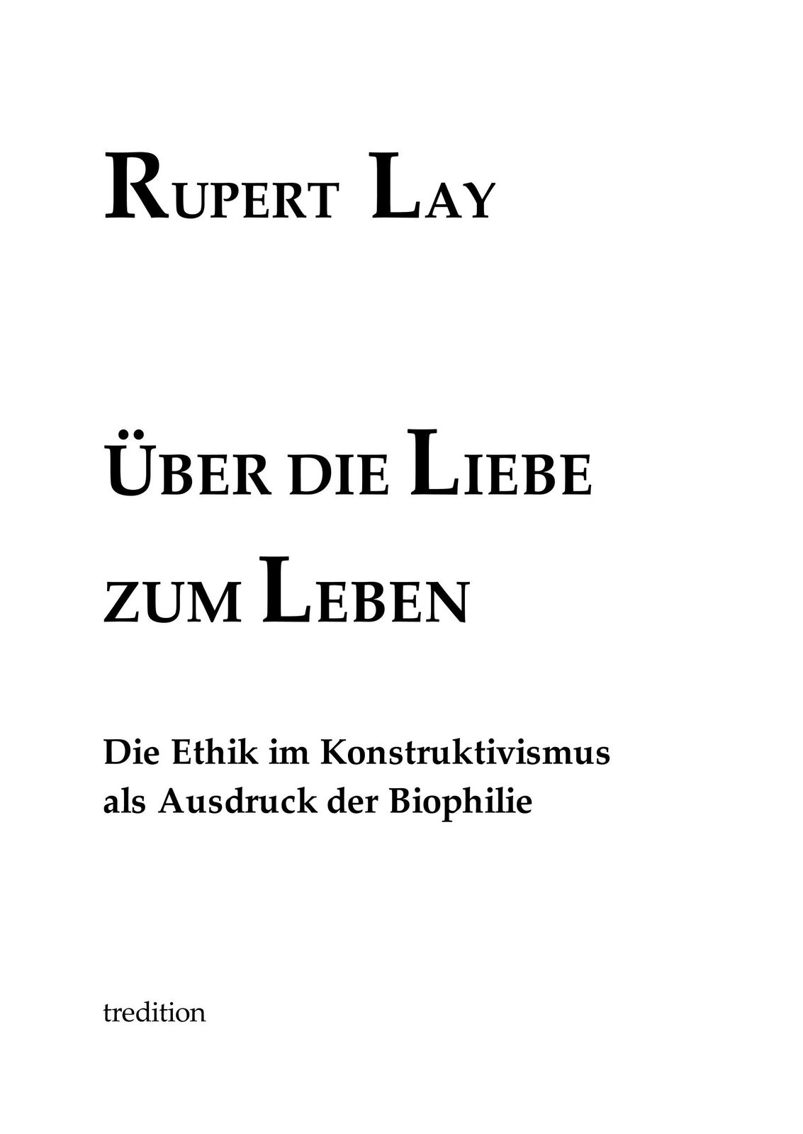 Thumbnail - Über Die Liebe Zum Leben | Buch | 9783743923508