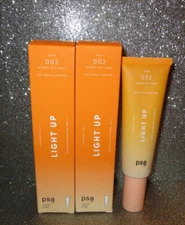 2x PSA BY ALLIES OF SKIN  LIGHT UP VITAMIN C & E FLASH BRIGHTENING MASK 12/24