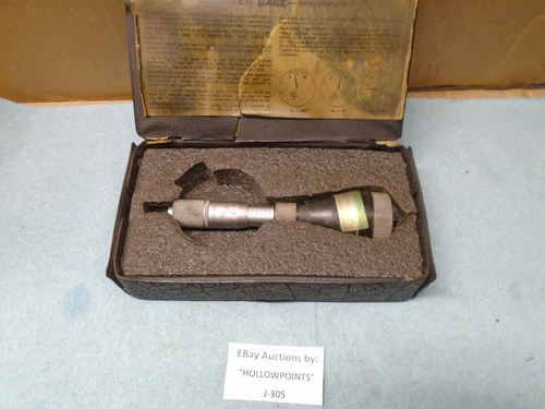 Mitutoyo Brencor Inc Chamfer Gage Micrometer 0-90 Degrees by .001: Diameter J305