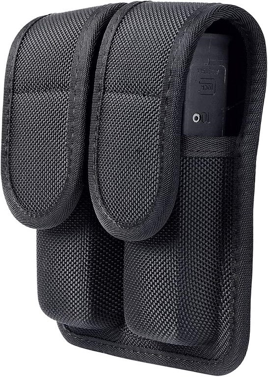 Etui de sécurité double TAFTACFR TD-14019N en nylon pour holster ceinture