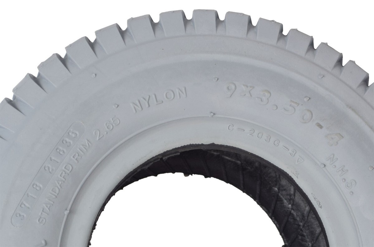 Pneumatico Primo 9x3.50-4 Battistrada Grande Manopola C203 - Per Carrelli Mobilità, T05-350