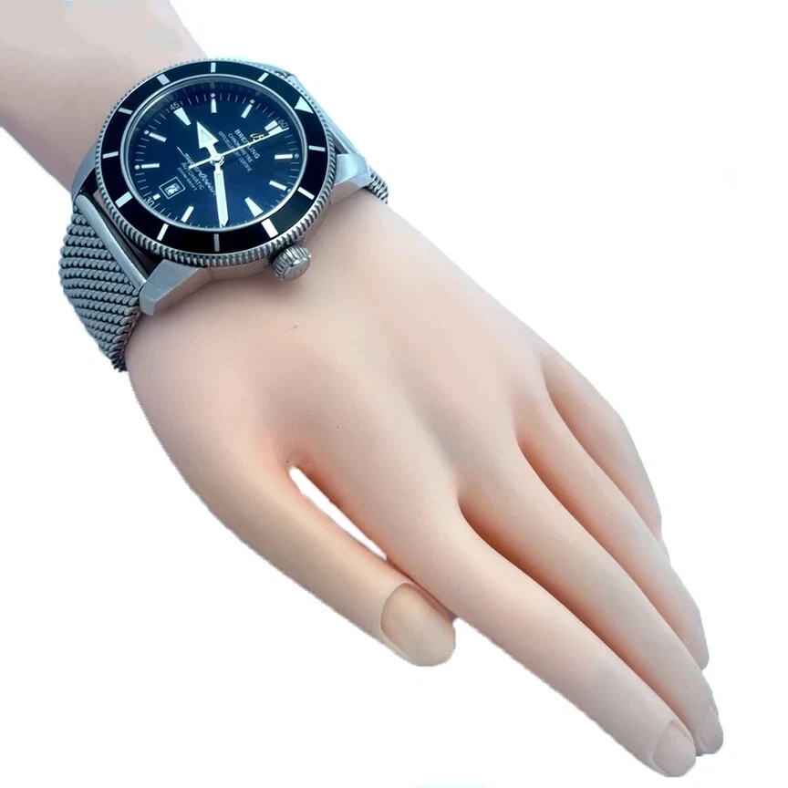 Reloj Breitling Superocean Heritage Hombre Automático 46 Negro Cerámica Acero Foto 2 de 4