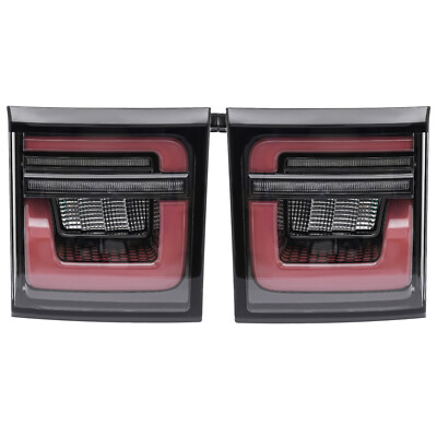 Left+Right Inner LED Rear Tail Lights Lamps For Land Rover Discovery Sport 19-22