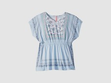  99 Seafolly Kids' Girl's Blue Pop Palace Kaftan Cover-Up Swimwear Size AUS OS