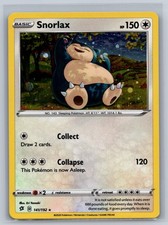 SNORLAX 141/192 R REBEL CLASH Pokemon NM/M