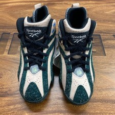 Reebok Shaqnosis Brain Dead Soft Ecru Core Black Dark Forest GX9600 Men Us7