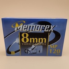 Memorex 8MM Blank MP120 Camcorder Video Cassette Tape NEW SEALED