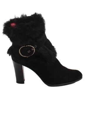 Stuart Weitzman Damen Stiefel UK 3,5 Schwarz 100% Sonstige Chelsea