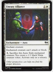 Uneasy Alliance #28/343 Teenage Mutant Ninja Turtles TMT MTG Common