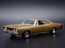 1968 68 Dodge Coronet Rt Gold 164 Scale Collectible Diorama Diecast Model Car