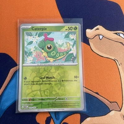 Caterpie 010/165 - Reverse Holo - Scarlet & Violet 151 Comme Neuf - Pokémon TCG - Photo 1/3