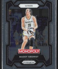 2024 Panini Prizm Monopoly WNBA Maddy Siegrist #59 Dallas Wings