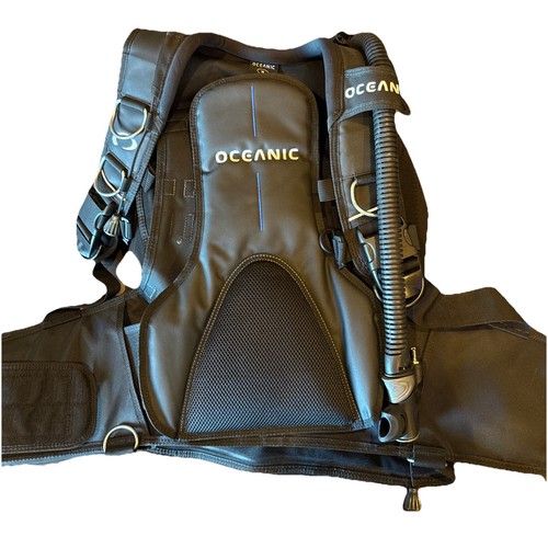 Oceanic Excursion Mens BCD w/ QRL4 - Black/blue- Medium. | eBay