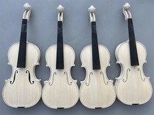 4/4 Violin Guarneri Model European Flame Maple Wood Back Spruce Top Hand Carved