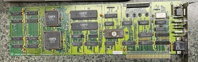 Heath  8-Bit ISA EGA Video Card  Enhanced Graphics Card Rev 2.0