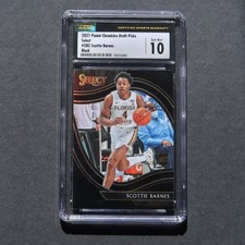 Scottie Barnes 2021-22 Panini Chronicles Draft Picks Select Black CSG 10 #282