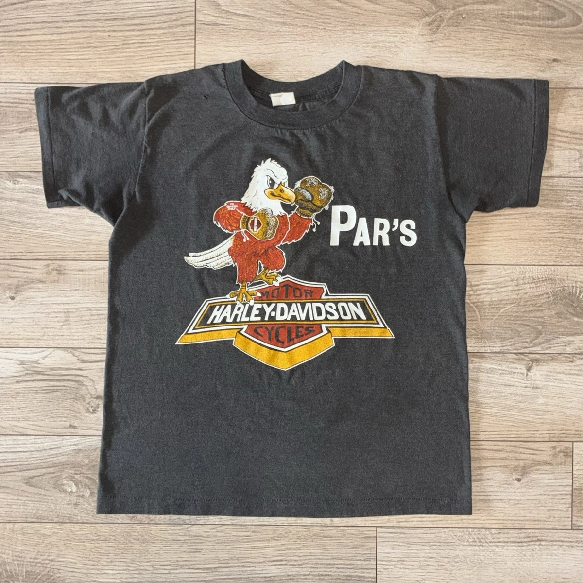 Harley-Davidson Cotton Blend 1980s Vintage T-Shirts for Men for