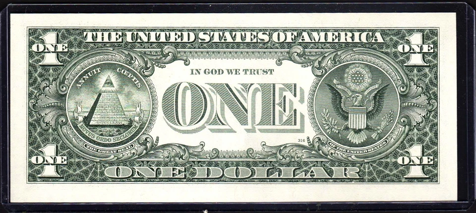 Fr. 1914-J*  1988  $1  KANSAS CITY  FRN  J/* BLOCK  CRISP NEW CONDITION - Image 2 of 2