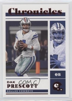 2022 Panini Chronicles Red 64/199 Dak Prescott #18 5i2