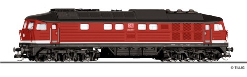 Tillig 05774 TT diesel locomotive BR 232, DB AG, Ep. V