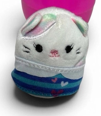 Squishmallows Squishville Cat Risa White Calico Kitten Series 2 Capsule Retired