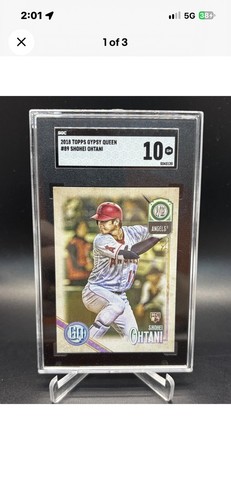 2018 Topps Gypsy Queen Shohei Ohtani RC #89 SGC 10 Gem Mint