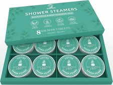 Shower Steamers Aromatherapy, 8-Pack Bombs Eucalyptus  Mint...