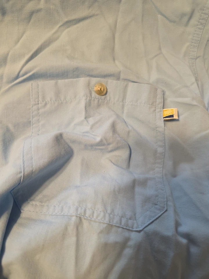 Solumbra Men's Ultimate Adventure Shirt Mesh Underarms sz TL BLUE Sun Protection - Image 4 of 4