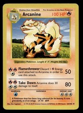 Arcanine [Shadowless] #23 Prices | Pokemon Base Set | Pokemon Cards