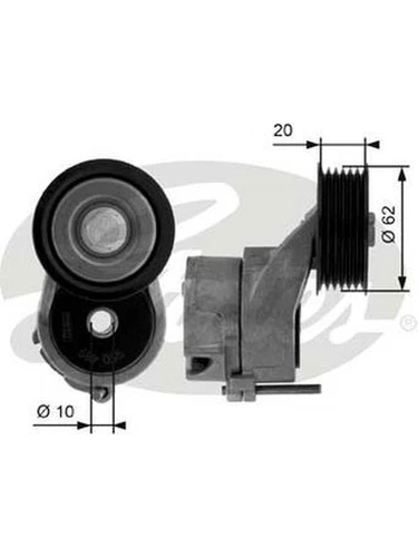 Gates DriveAlign Belt Tensioner (38450) - Picture 1 of 12