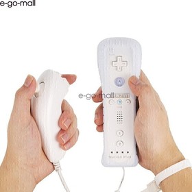 Built-in Motion Plus Wii Remote & Nunchuck Controller for Wii andWii U Console