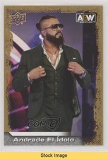 2022 Upper Deck AEW All Elite Wrestling Gold Andrade El Idolo #62 READ 0wu5