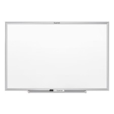 Whiteboard Dry Erase 96 W x 48 H Magnetic Nano Clean Silver SM538 Quartet Frame