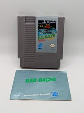 Rad Racer Nintendo NES - Manual And Case Tested 