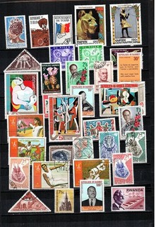 Briefmarken Sammlung 9 Afrika