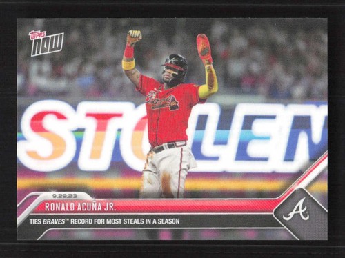 2023 Topps Now 941 Ronald Acuña Jr.