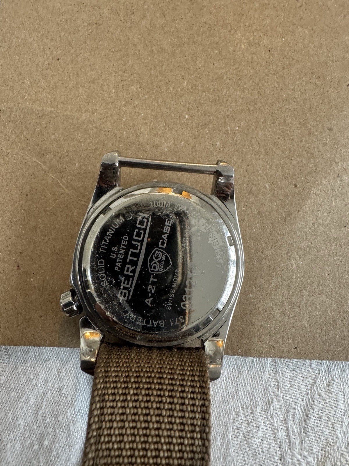 Vintage Bertucci Solid Titanium Us Patten Swiss A… - image 3