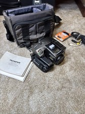 Olympus AZ4 Zoom 35mm Film Camera 35-135mm zoom lens Rare Manual Japan W/ case