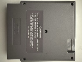 Gradius (Nintendo Entertainment System, 1986) NES - Cartuccia a 5 viti - Testata 