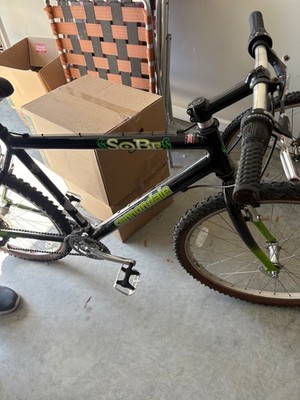 sobe cannondale m400 year 2000 bike black 20” | eBay