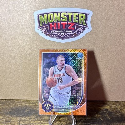 Topps Nikola Jokic Nuggets Bowman Chrome Orange MOJO BCV-100 /25 🔥