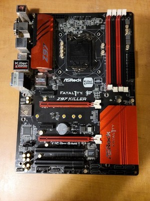 ASROCK FATAL1TY Z97 KILLER LGA1150 MOTHERBOARD With I/O Shield