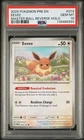 PSA 10 GEM #074 EEVEE MASTER BALL REVERSE HOLO 2025 PRE EN-PRISMATIC EVOLUTIONS