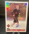 Donny Van De Beek Netherlands Panini Beautiful Game Auto