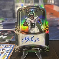 2020 Panini Select Breshad Perriman Auto /25 Die Cut Purple Prizm New York Jets￼