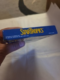 StarTropics (NES Nintendo 1985 NES-ZL871104) CIB Complete Cart Box Manual Letter