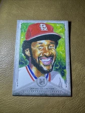 2019 Topps Museum Collection Canvas Reproduction Ozzie Smith #CC-43 HOF