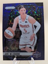 2024 WNBA Prizm Basketball Jade Melbourne card Blue Velocity #68 Mystics