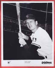 1969   SAN DIEGO PADRES   8 X 10   GLOSSY   TEAM ISSUE     TOMMY DEAN    ROOKIE